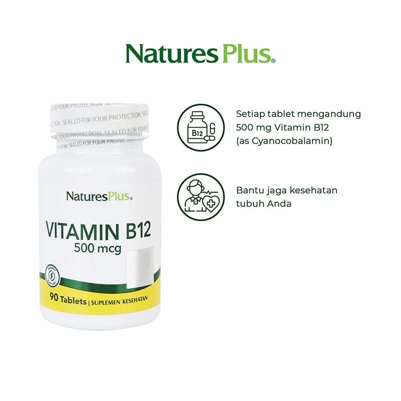 Vitamin B12 500mcg Tablet 90'S