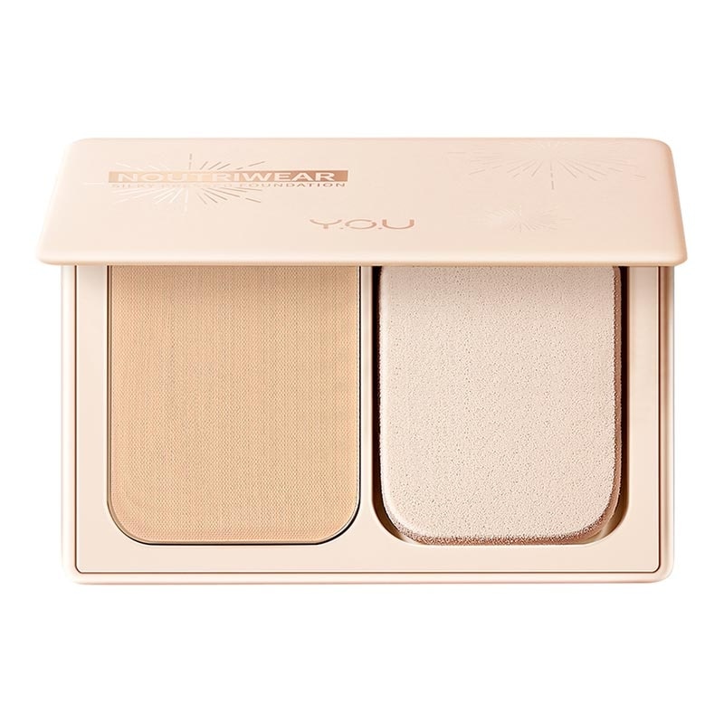 YOU NoutriWear+ Silky Pressed Foundation W805 Yellow Beige