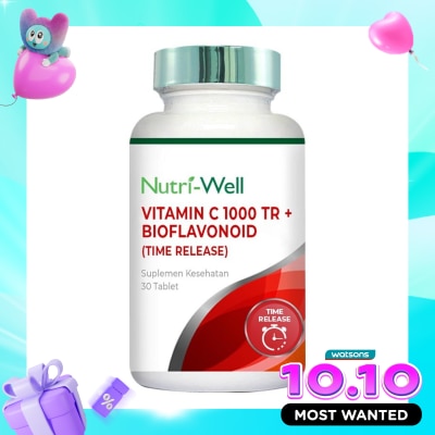 NUTRIWELL Vit C1000+ Bioflav image