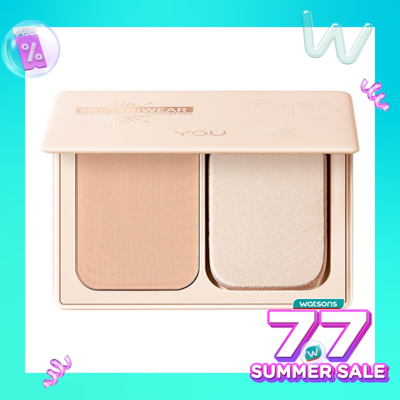 NoutriWear+ Silky Pressed Foundation N508 Medium Beige