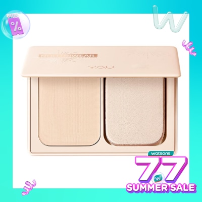 YOU NoutriWear+ Silky Pressed Foundation W703 Warm Ivory