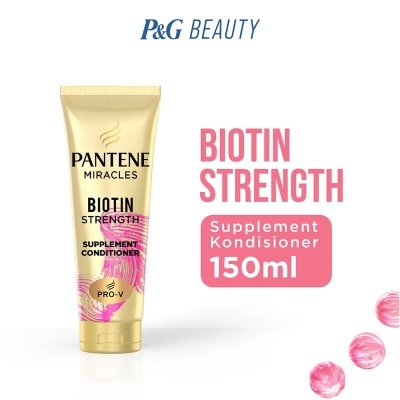 PANTENE - Conditioner Anti Rontok Miracles Biotin Strength Pro-V 150ml image