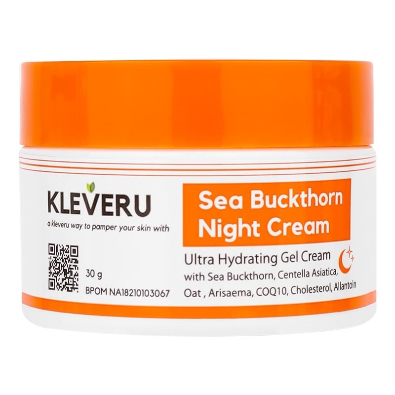 KLEVERU SEA BUCKTHORN NIGHT CREAM 30 GR