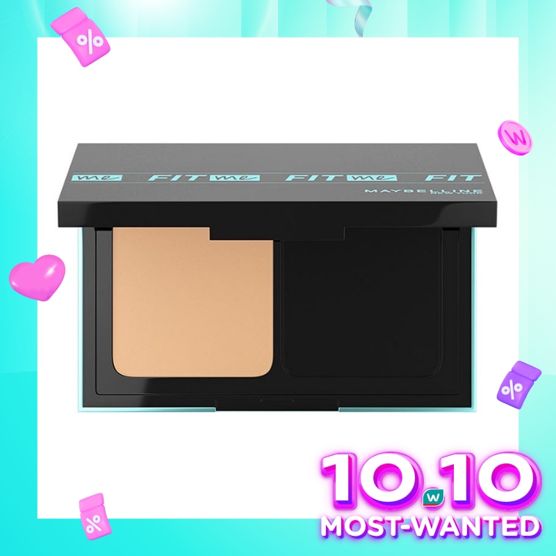 Maybelline Fit Me 24HR Oil Control Powder Foundation 123 Soft Nude