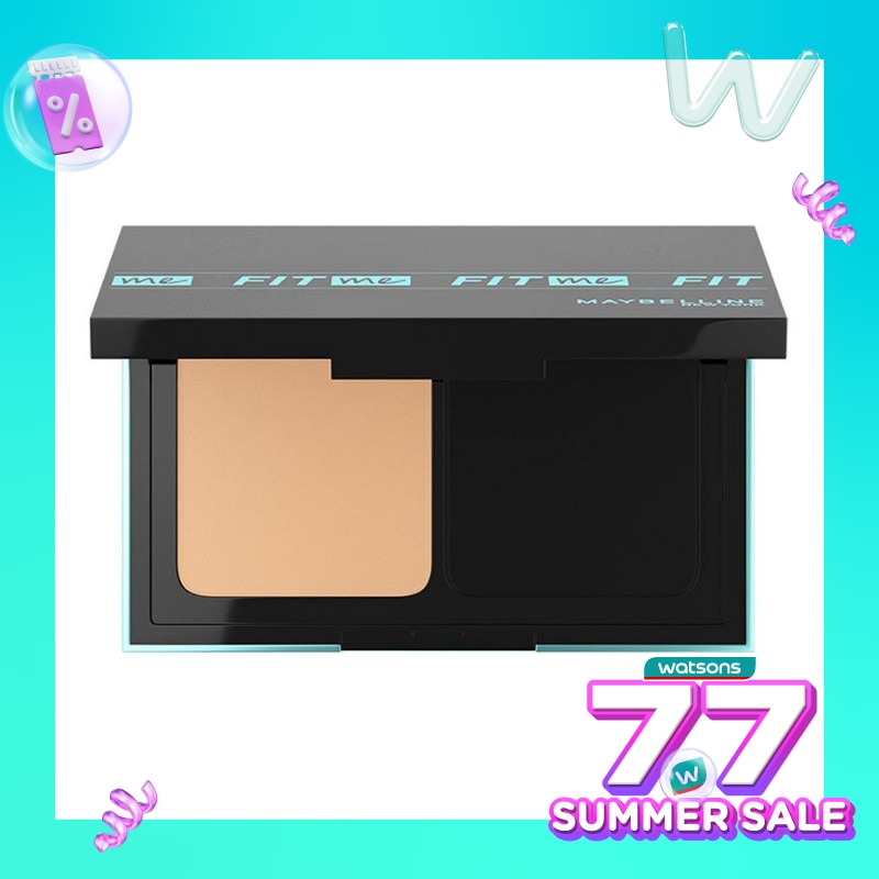 Maybelline Fit Me 24HR Oil Control Powder Foundation 123 Soft Nude