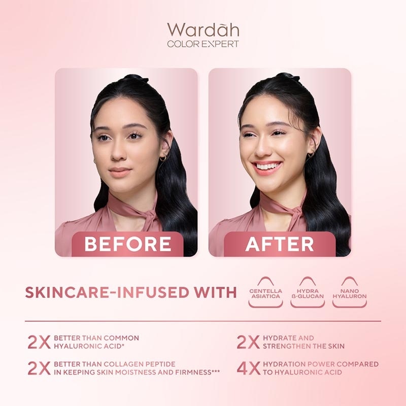 Wardah Colorfit Perfect Glow Cushion 22N Light Ivory 15g