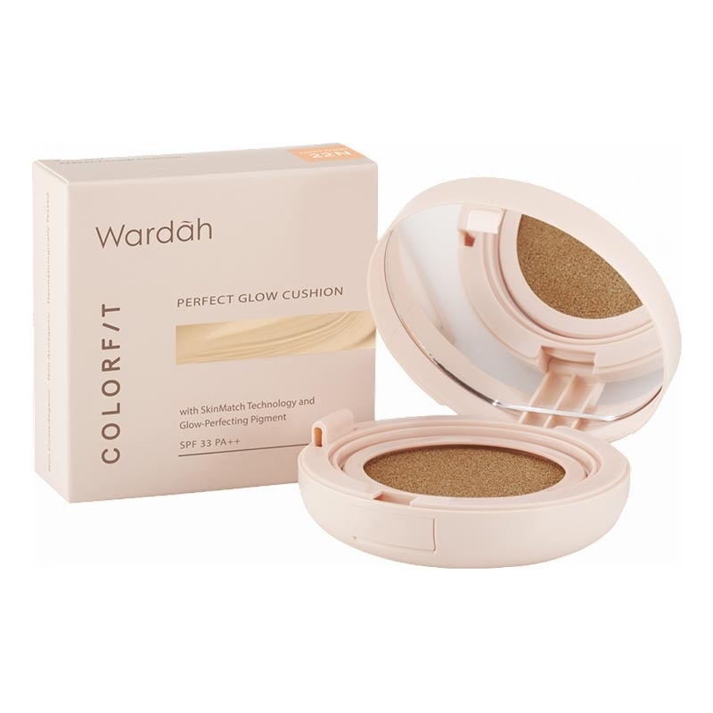 WARDAH COLORFIT P/GLOW CUSHION 22N L/IVO