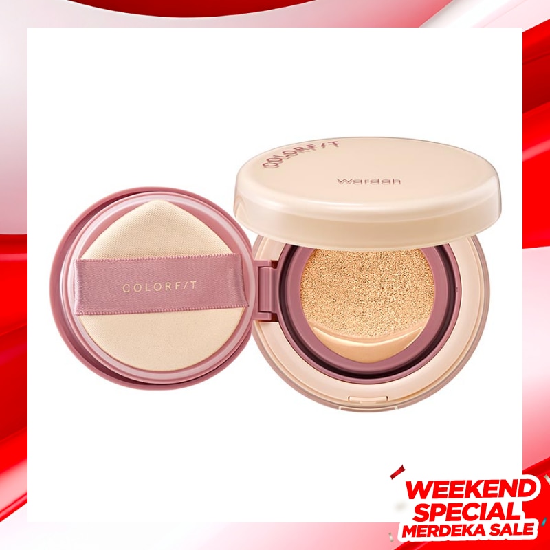 Wardah Colorfit Perfect Glow Cushion 22N Light Ivory 15g