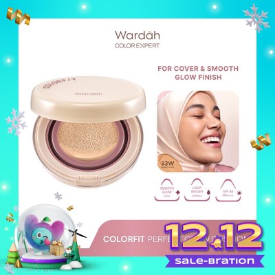 WARDAH Wardah Colorfit Perfect Glow Cushion 23W Warm Ivory 15g