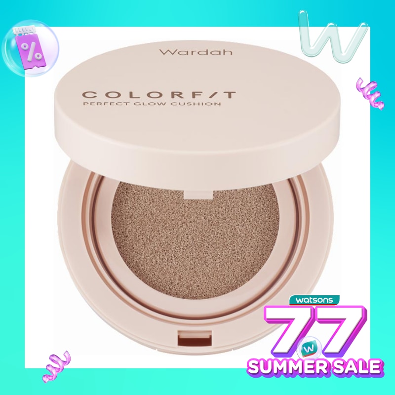 Wardah Colorfit Perfect Glow Cushion 32N Neutral Beige