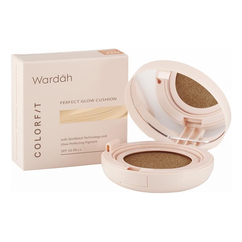 Wardah Colorfit Perfect Glow Cushion 32N Neutral Beige