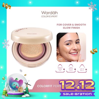 WARDAH Wardah Colorfit Perfect Glow Cushion 32N Neutral Beige 15g