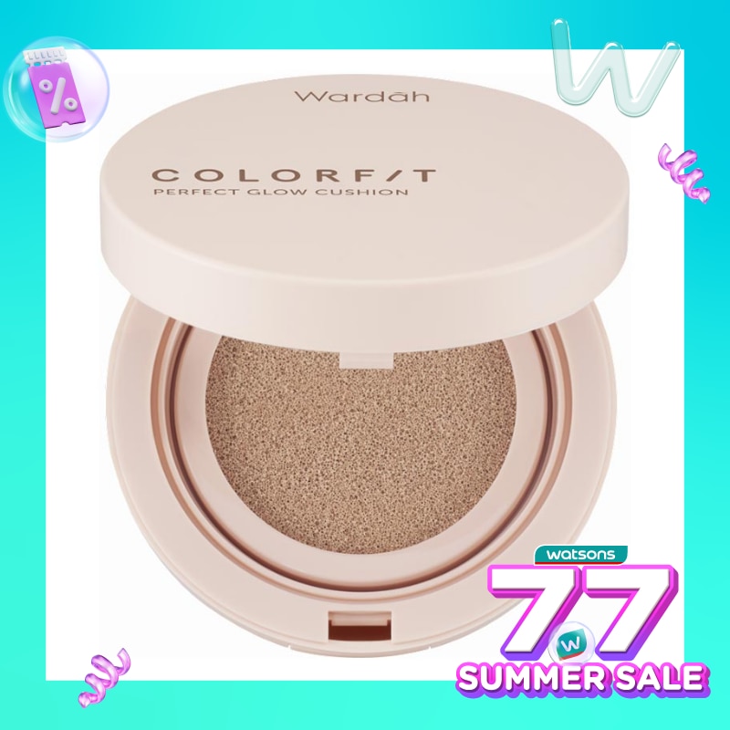 Wardah Colorfit Perfect Glow Cushion 33W Olive Beige