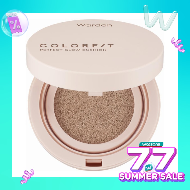 Wardah Colorfit Perfect Glow Cushion 42N Neutral Sand