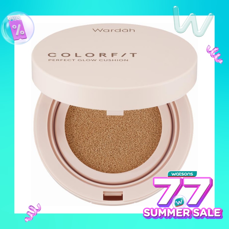 Wardah Colorfit Perfect Glow Cushion 52N Almond