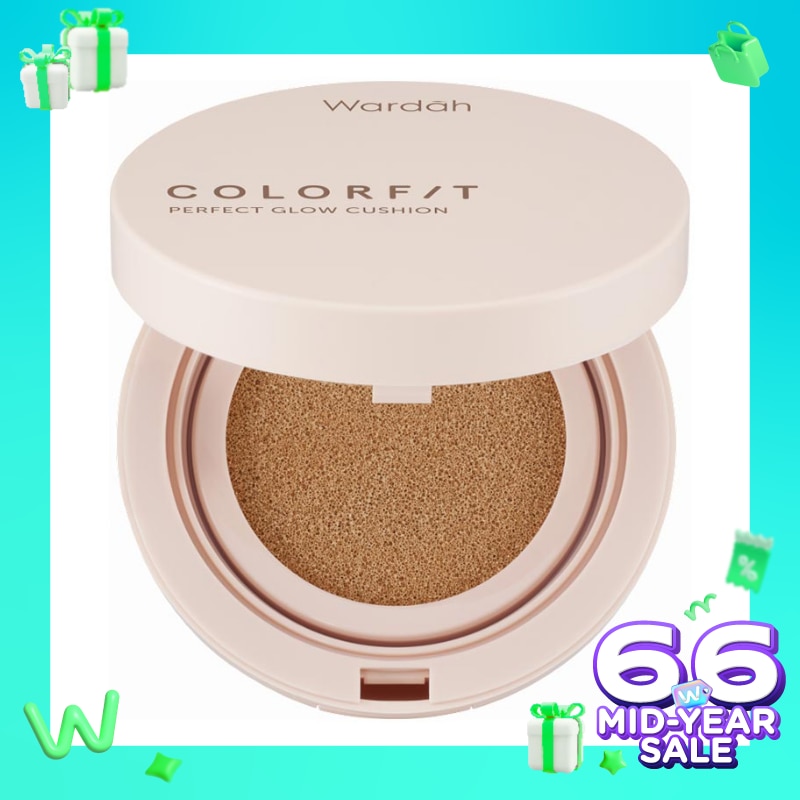 Wardah Colorfit Perfect Glow Cushion 52N Almond