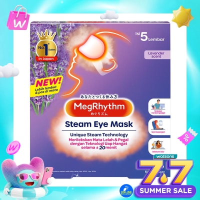 MEGRHYTHM - Megrhythm Steam Eye Mask Lavender 5'S