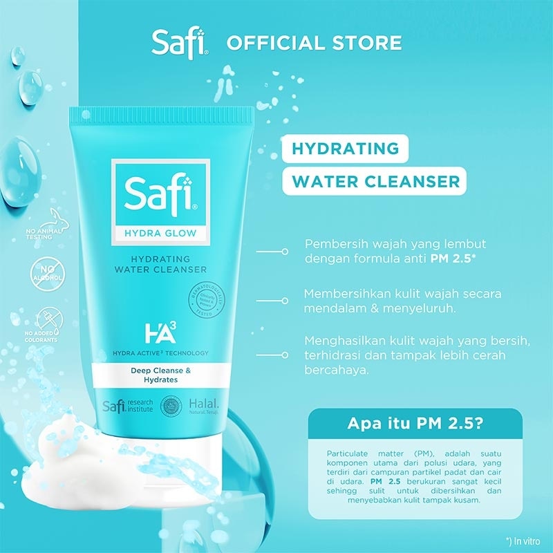 SAFI H/G HYDRATING WATER CLEANSER 125GR