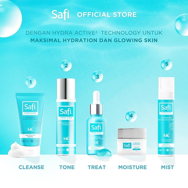 SAFI H/G HYDRATING WATER CLEANSER 125GR