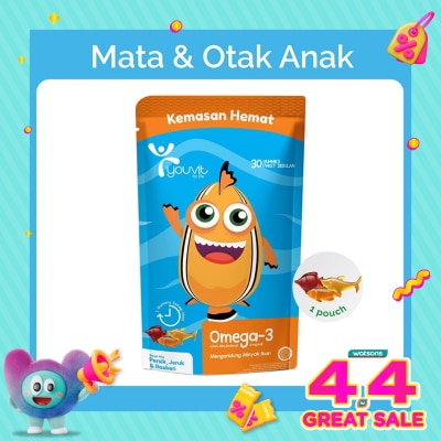 Youvit Youvit Omega- 3 Anak 30 Hari untuk Otak &. Mata Anak 120g