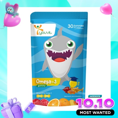 Youvit Omega 3 Gummy 30'S image