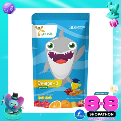 Youvit - Omega 3 Gummy 30'S image