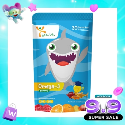 Youvit - Omega 3 Gummy 30'S image
