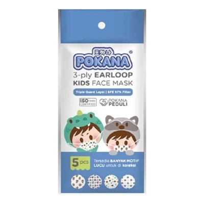 POKANA POKANA KIDS EARLOOP 5'S (SAC)