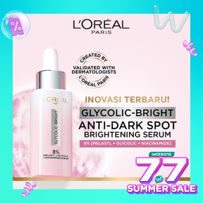 L'OREAL Glycolic Bright Instant Glowing Face Serum 30ml