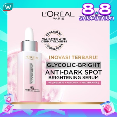 L'OREAL Glycolic Bright Instant Glowing Face Serum 15ml