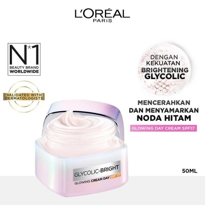 LOREAL Glycolic Bright Glowing Day Cream SPF18 50ml