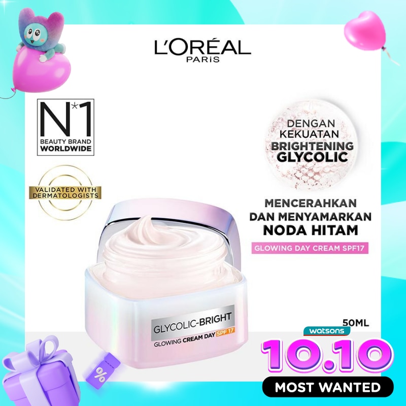 Glycolic Bright Glowing Day Cream SPF18 50ml image