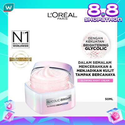 L'OREAL L'Oreal Glycolic Bright Glowing Night Cream 50ml