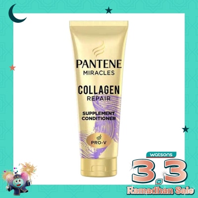 PANTENE Conditioner Miracles Collagen Repair Daily Hair Supplement for Damage Care 70ml