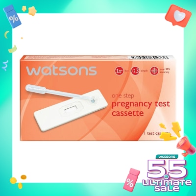 WATSONS One Step Pregnancy Test Cassette 1''S