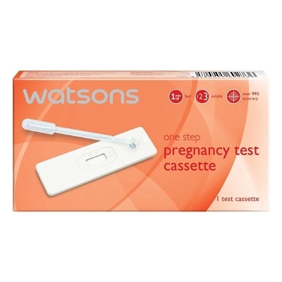 WATSONS One Step Pregnancy Test Cassette 1''S