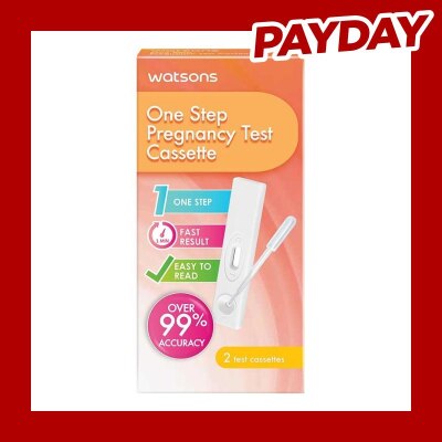 WATSONS One Step Pregnancy Test Cassette 2''S