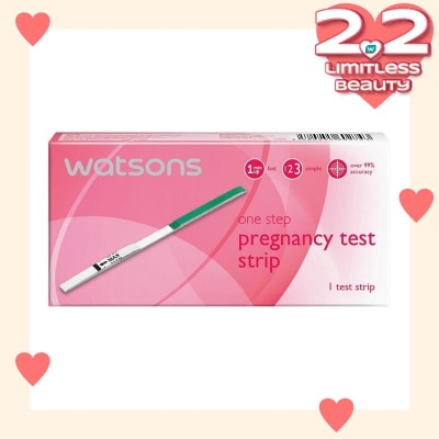 WATSONS One Step Pregnancy Test Strip 1'S - Test Pack