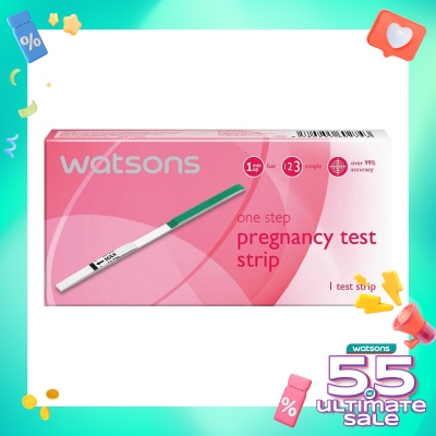 WATSONS One Step Pregnancy Test Strip 1''S