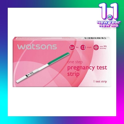 WATSONS One Step Pregnancy Test Strip 1'S - Test Pack