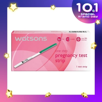 WATSONS One Step Pregnancy Test Strip 1'S - Test Pack