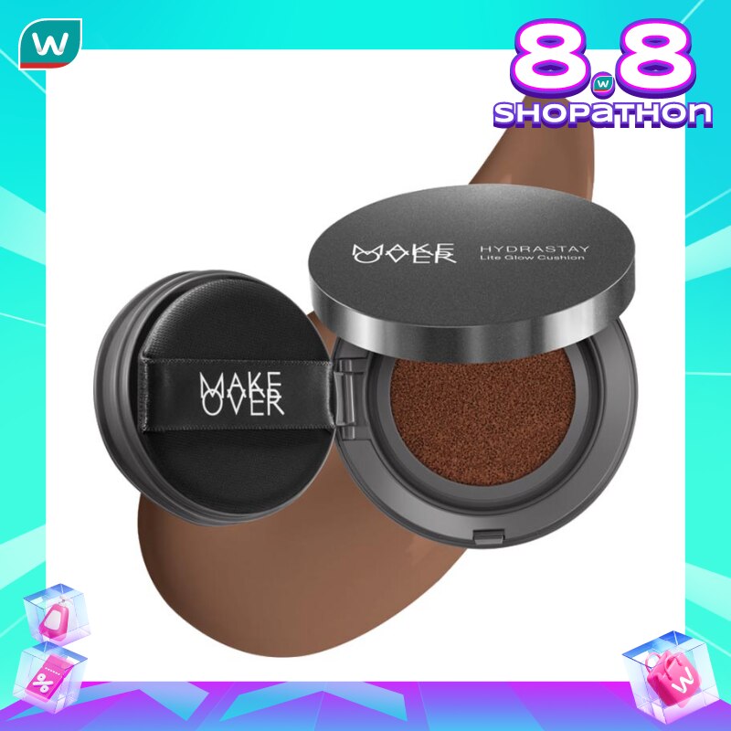 Make Over Hydrastay Lite Glow Cushion C62 Rich Cocoa