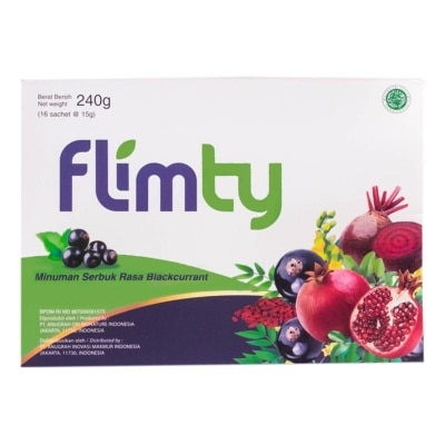 FLIMTY Flimty Blackcurrent 16's 240g