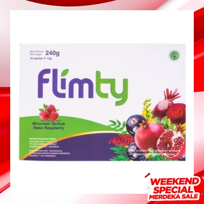 FLIMTY FLIMTY RASPBERRY 16'S (BOX)