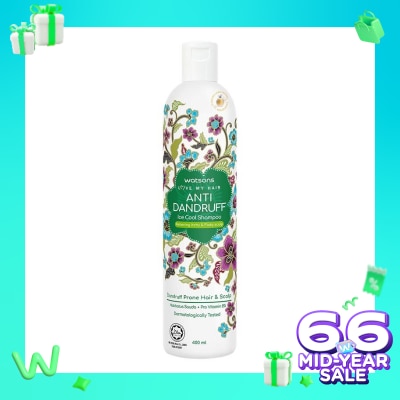 WATSONS Ani-Dandruff Ice Cool Shampoo 400ml