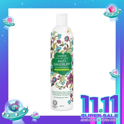 WATSONS Ani-Dandruff Ice Cool Shampoo 400ml