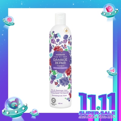 WATSONS Damage Repairing Shampoo 400ml