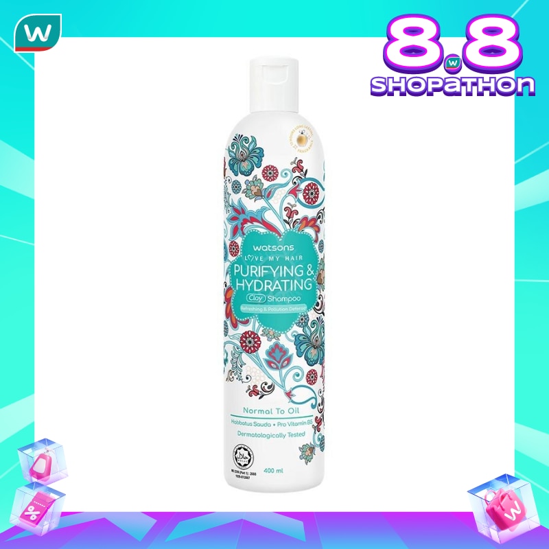 Purifying & Hydrating Clay Shampoo 400ml