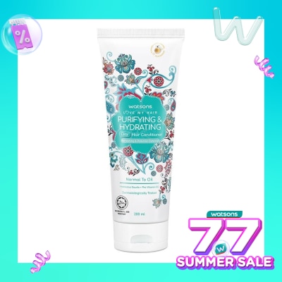 WATSONS Purifying &. Hydrating Clay Hair Conditioner 200ml