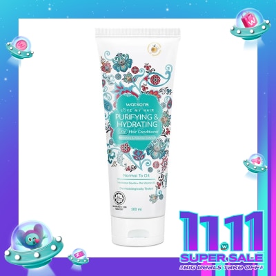 WATSONS Purifying & Hydrating Clay Hair Conditioner 200ml